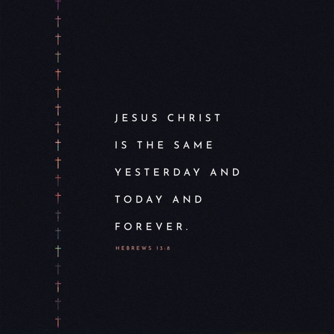 FirstNorth's tweet photo. "Jesus Christ is the same yesterday and today and forever." 
– Hebrews 13:8🙌

He works new ways, but His heart is the same. It’s always a heart after you. What does this verse mean to you? https://t.co/AG99oSNNn7