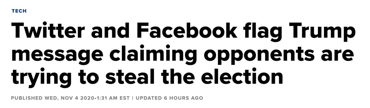 rashadrobinson's tweet photo. How many chances are you going to give him, @Twitter? And you, @Facebook? The stakes are too high for this. #SuspendTrump now. https://t.co/WVQ4wmxMao