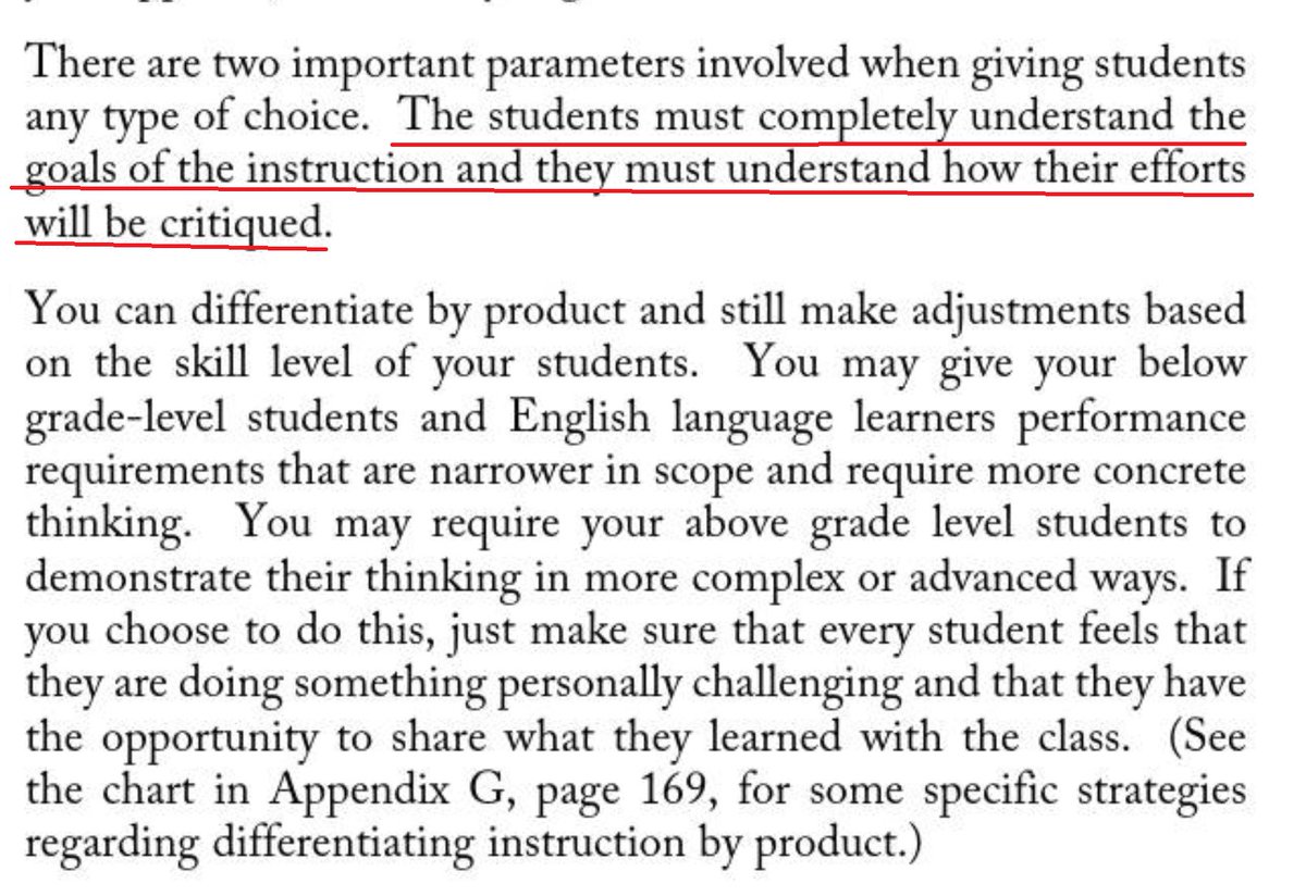 stella_math's tweet photo. #tlt407 #backwardsplanning
It is helpful to motivate students and improve the academic performance if students understand how their efforts will be critiqued. https://t.co/yvjgjZAdsf