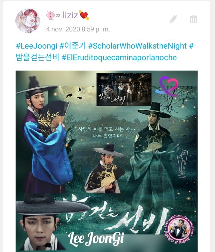 lizcisnerosflo1's tweet photo. @myloveceleb #AAA_온라인티켓_셀럽투표왕 Mi hermoso  Lee Joon gi ,es un gran actor a quien sigo varios años y por él tengo la app de actor ,para darle mi apoyo cada día .Deseo de todo corazón ganar un ticket ,para verlo y compartir su alegría con todos los que lo siguen .gracias . https://t.co/lPhW84R7Cg