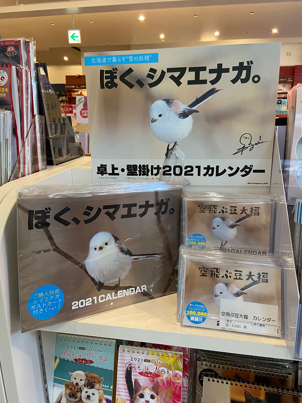 ぼく シマエナガ 紀伊國屋書店札幌本店さんで 空飛ぶ豆大福21カレンダー 卓上 と ぼく シマエナガ 21 カレンダー 壁掛け のお取り扱いがはじまりました ヨロシクオネガイシマス ぼく シマエナガ 紀伊國屋書店札幌本店さんで 空飛ぶ豆大福21カレンダー 卓上 と ぼく シマエナガ 21 カレンダー 壁掛け のお取り扱いがはじまりました ヨロシクオネガイシマス
