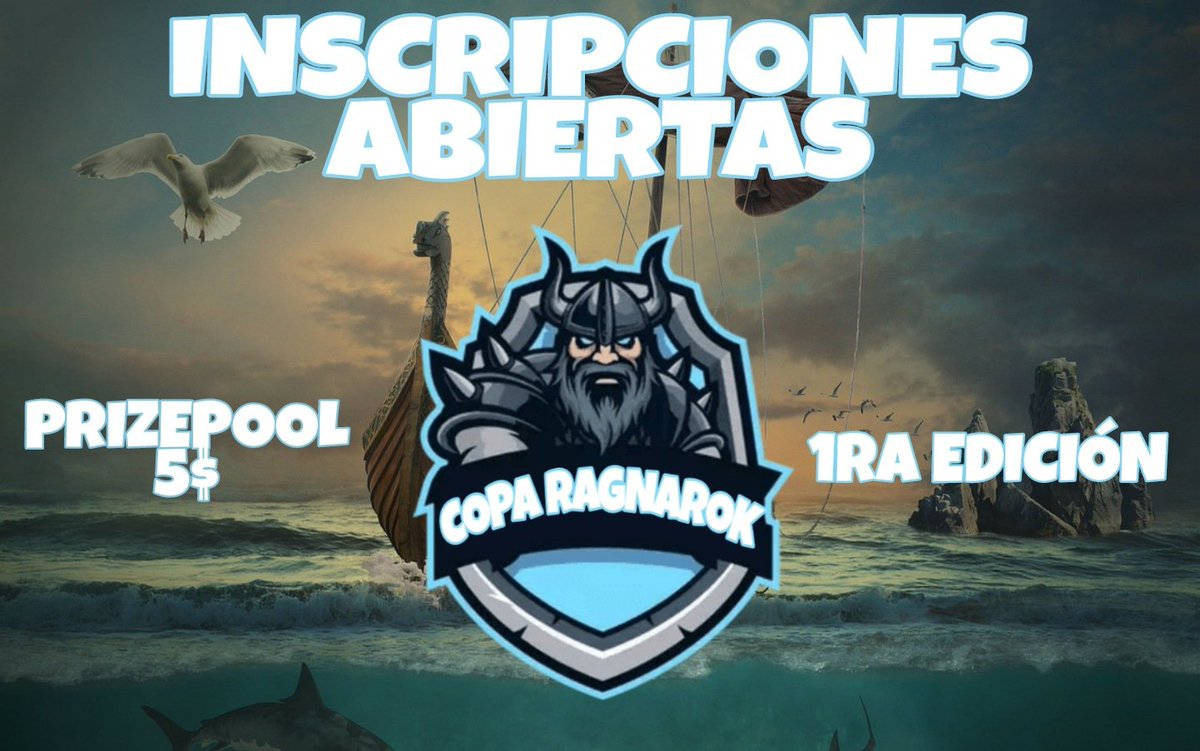 ABRIMOS INSCRIPCIONES

COPA RAGNAROK 1RA EDICIÓN 

64 CUPOS

REQUISITOS:

▪︎Seguir a @omerequegg 
▪︎Seguir a <a href="/LigaZero1/">Liga Zero</a> 
▪︎Dar ❤ a la publicaciòn
▪︎Pedir 5rts etiquetando a la competiciòn
▪︎Pruebas al MD