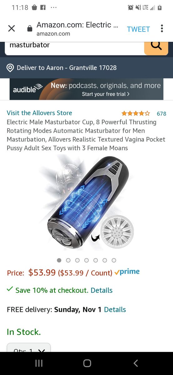 thecosmicdaddy's tweet photo. I just got this amazing toy form my friend @Dariaone2  will be posting a video review shortly cum see it https://t.co/wjyTjvnChm