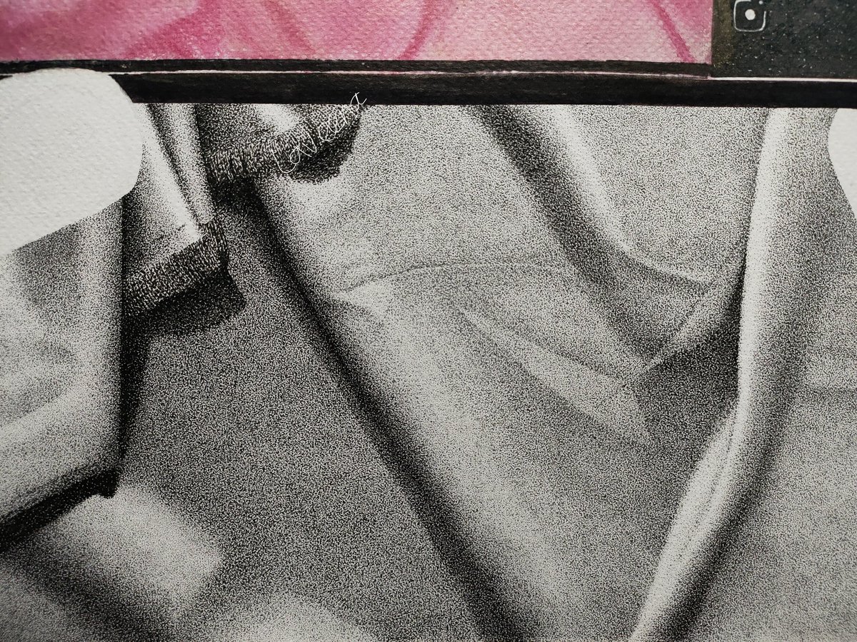 LaveenaTH's tweet photo. Idenditas (pointilis)
90 x 63 cm
Fabriano 300gsm
pen &amp; lipstick 
292 jam
2019
#zonakaryaid #artidn #artontwitter #pointilis https://t.co/2vfRiwnY3q
