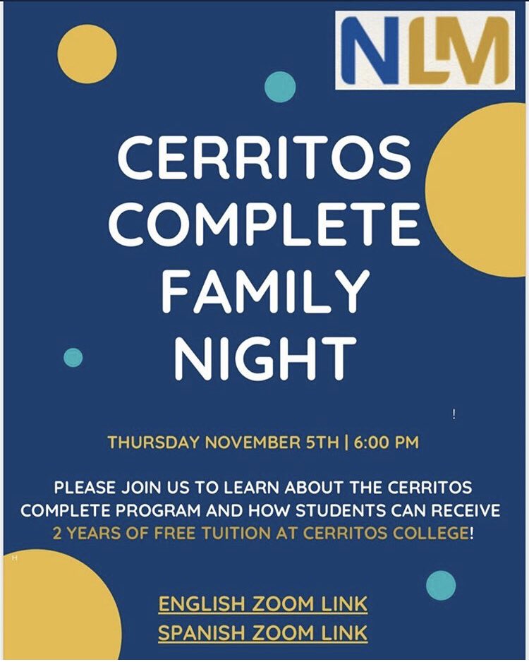 SoutheastAcad's tweet photo. Is getting 2 years free college tuition on your list? Join us tomorrow to find out how! RSVP links are posted on our school’s Schoology page. @msgt_h #nlmusd @cerritoscollege @Raquel_Yvette https://t.co/CzdUH0J8qY