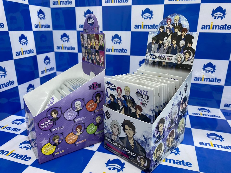 animate_hongdae's tweet photo. 【추천상품/#츠키프로】

츠키프로 2020 SUMMER COLLECTION
🎉#ROCKCOOL 페어도 이제 막바지🎉

#VAZZROCK 의 랜덤 상품을 소개합니다😆

캐릭터 캔뱃지 콜렉션과✨
귀여운 미니 부채 모양 키홀더✨

두 상품 모두 VAZZY+ROCKDOWN 12종!
페어 특전도 놓치지 마세요‼️

#홍대 #애니메이트 에서 만나요🥰 https://t.co/ErMbNLWRxd