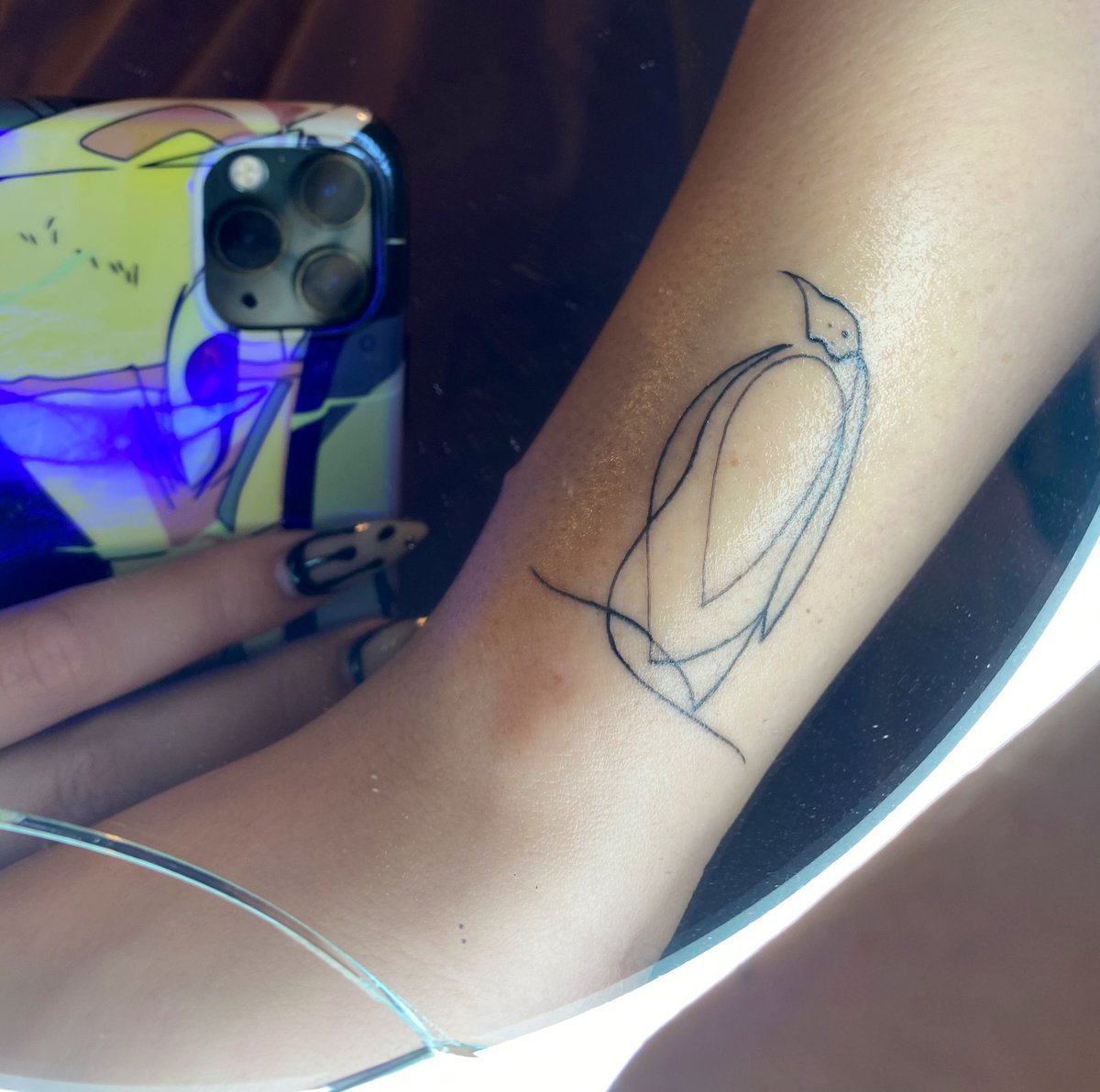 ohbellabear's tweet photo. Y’all - I did a thing last weekend; more like 3 🥴 #firsttattoos https://t.co/ZMp9cKgMTi
