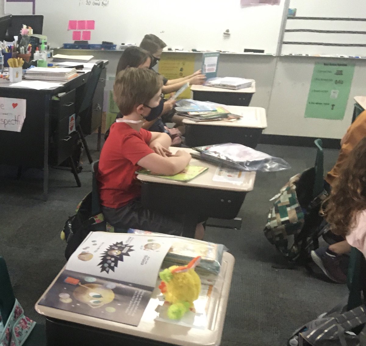 mrscooksclassdc's tweet photo. Enjoyed having the kids back in school today! They seemed to enjoy the day as well! https://t.co/yR0UdFW6Wz