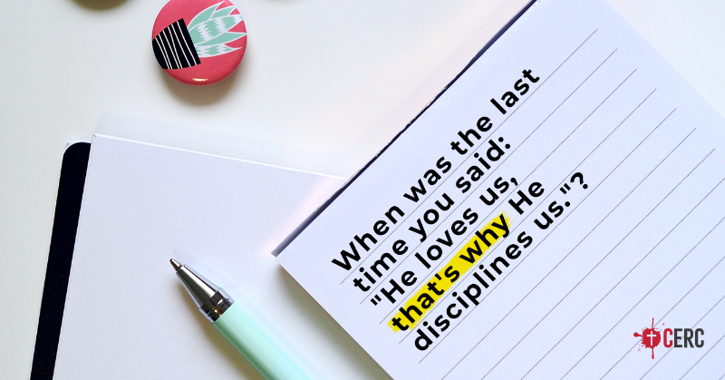 cercmalaysia's tweet photo. When was the last time you said: "He loves us, that's why He disciplines us."?
#SermonBite #StayAtHome #WatchASermon