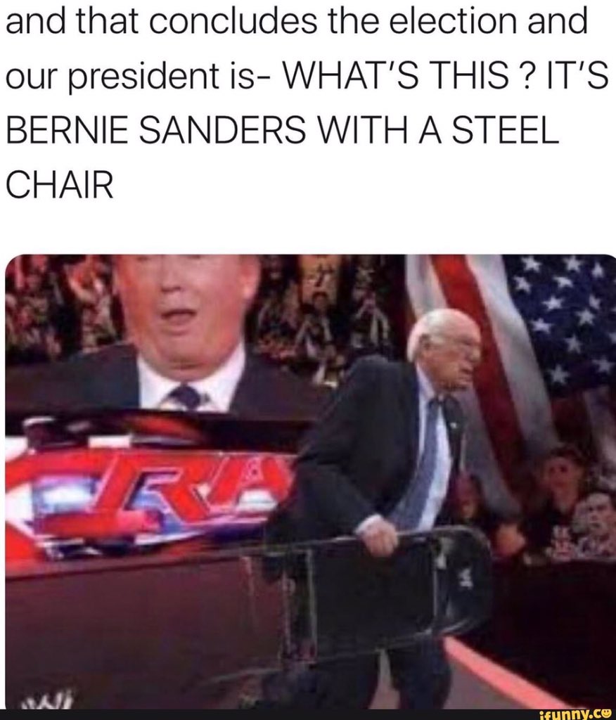 nocntxtamongus's tweet photo. When Red sees you go vents #Elections2020 https://t.co/m682CarE5Y