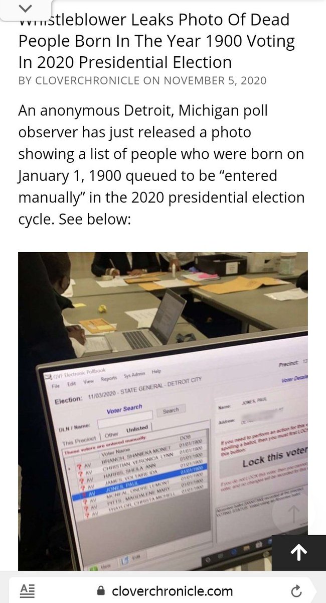 charliebayer8's tweet photo. Is this real? Whistleblower Michigan photo of dead people's names being used to vote. #michiganfraud #voterfraud @projectveritas @TomFitton @RichardGrenell 👇👇👇 https://t.co/sOH8K0lJI2 https://t.co/96uG7uPXQr