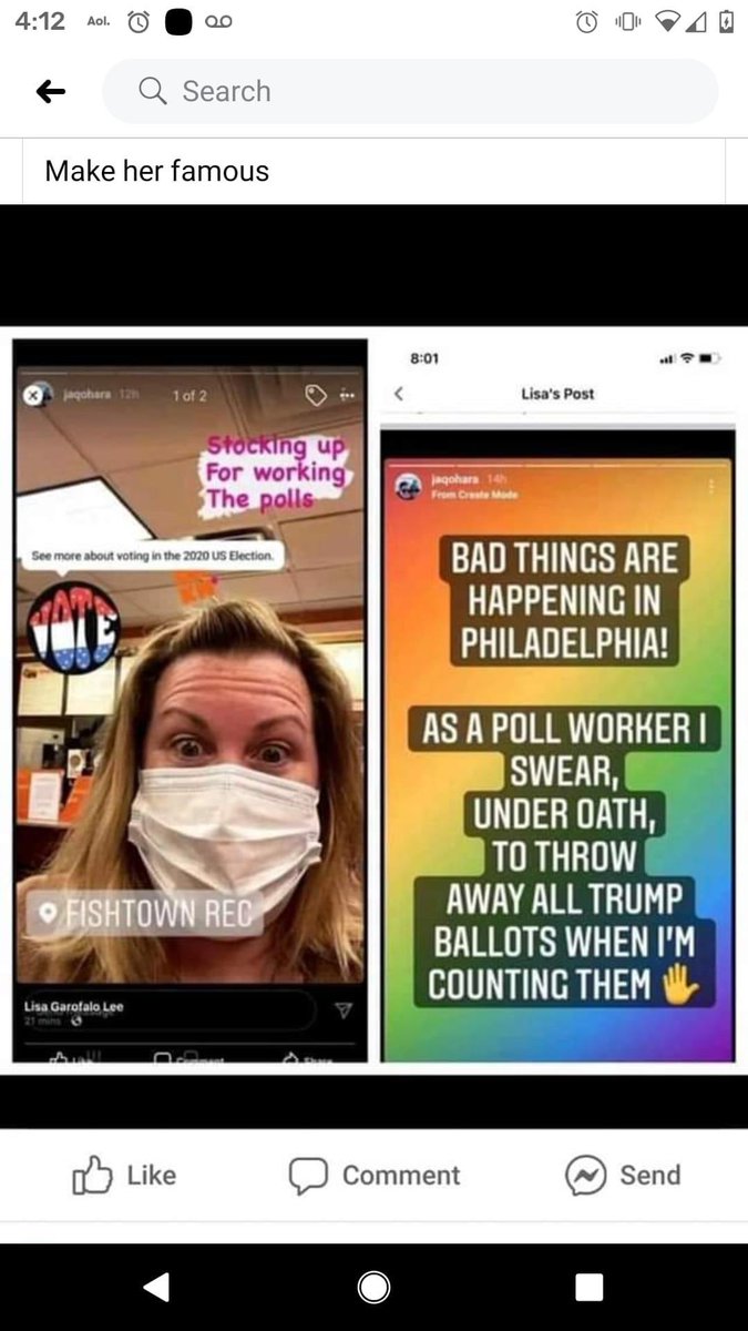 AnskiDaJawnski's tweet photo. Pennsylvania is voting RED!! They are trying to steal the election https://t.co/B9PAfSaYAK