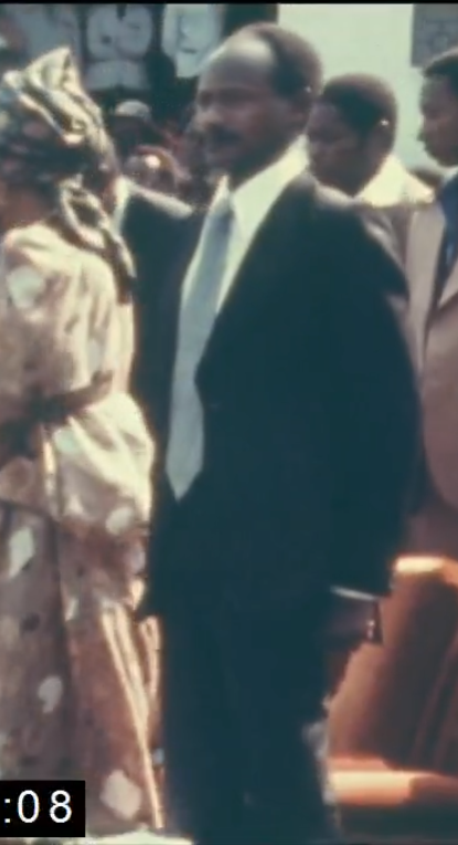 Unseen_Archive's tweet photo. 5/
Stills of Yoweri Museveni, July 1979, from the clip above. https://t.co/LCXw60bieb