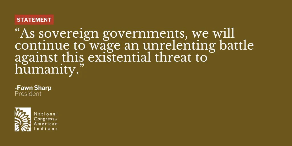 National Congress of American Indians (@NCAI1944) on X