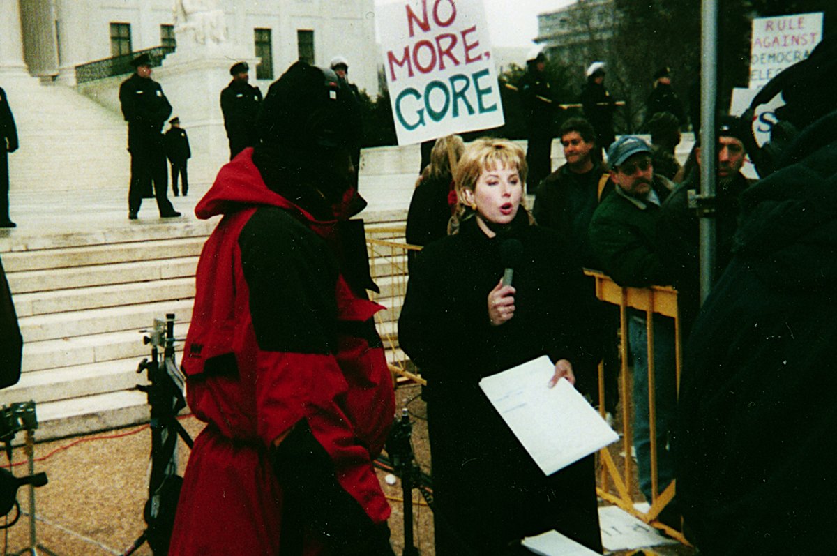 Having flashbacks from when I was reporting live from the #SupremeCourt for the historic #Bush versus #Gore decision in 2000. I know that route well!!! #Elections2020 #ElectionResults2020 #Trump #Biden #ElectionChaos #Vote2020