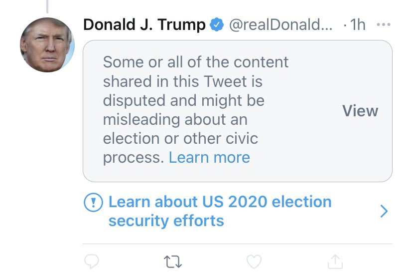 tylersaintjames's tweet photo. I love this new aesthetic on @realDonaldTrump twitter ❤️❤️ https://t.co/287GavgwwW