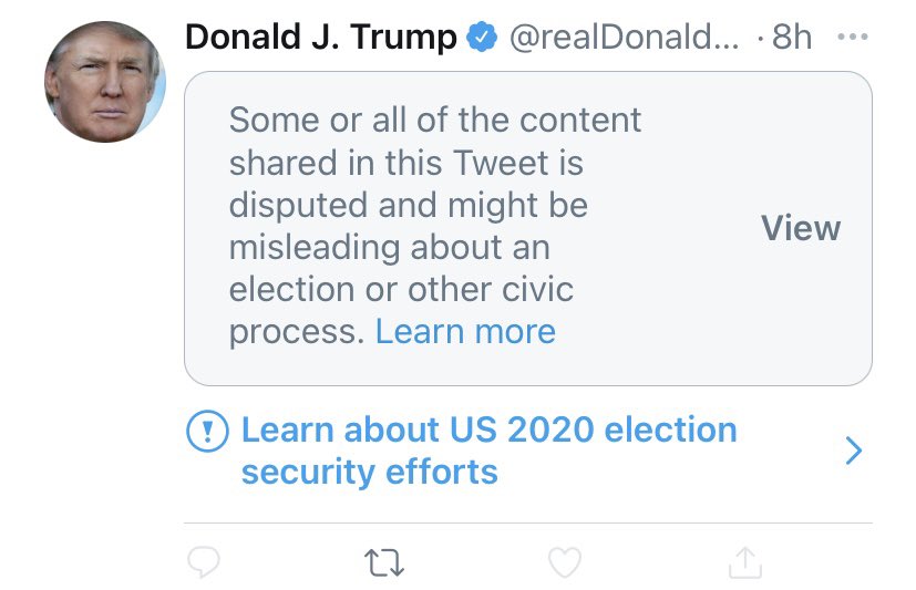 tylersaintjames's tweet photo. I love this new aesthetic on @realDonaldTrump twitter ❤️❤️ https://t.co/287GavgwwW