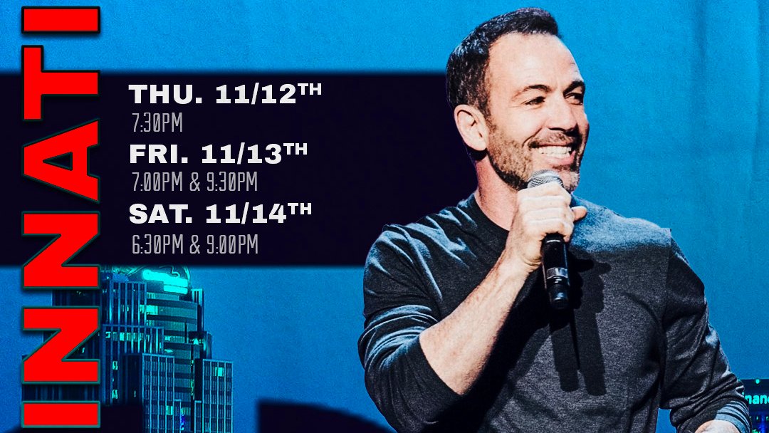 bryancallen's tweet photo. Tix now available! #Cincinnati #Ohio Nov. 12-14th
▶️ https://t.co/qcgMqdJvAF
@LibertyComedy https://t.co/njdjSBbIph