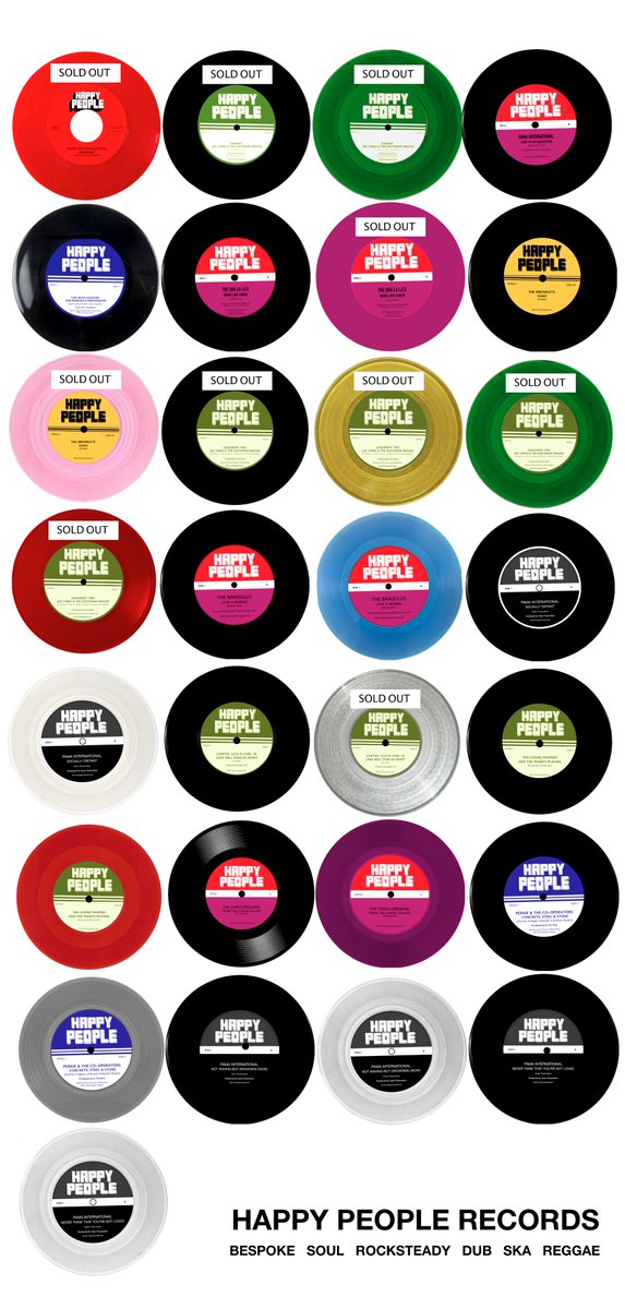 Pama International (@pamaintl) on Twitter photo 16 releases on 29 colours on our <a href="/HappyPeopleRec/">HappyPeopleRecords</a> 7" series. Soul, rocksteady, dub, ska & reggae. Many sold-out. Check them out at happypeoplerecords1.bandcamp.com 16 releases on 29 colours on our <a href="/HappyPeopleRec/">HappyPeopleRecords</a> 7" series. Soul, rocksteady, dub, ska & reggae. Many sold-out. Check them out at happypeoplerecords1.bandcamp.com