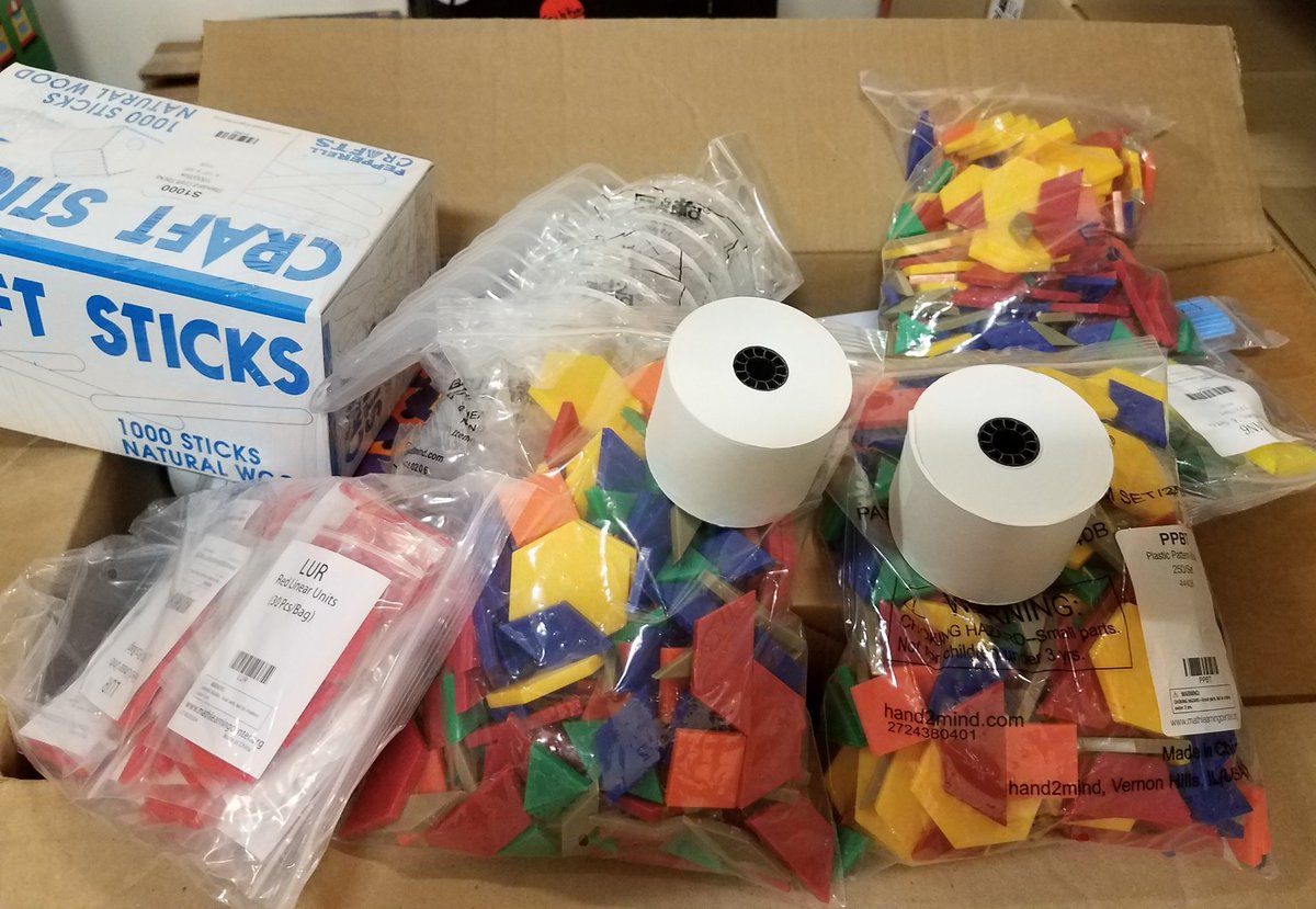 HSDwarehouse's tweet photo. HSD K - 5 Math teachers we have some extra Bridges manipulatives.  Please visit our request form at: 
https://t.co/DnU61dqwBB https://t.co/2WKT38VDpC