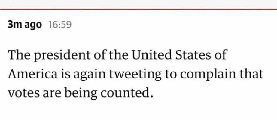 The actual fucking state of this 
#Election2020 #ElectionNight