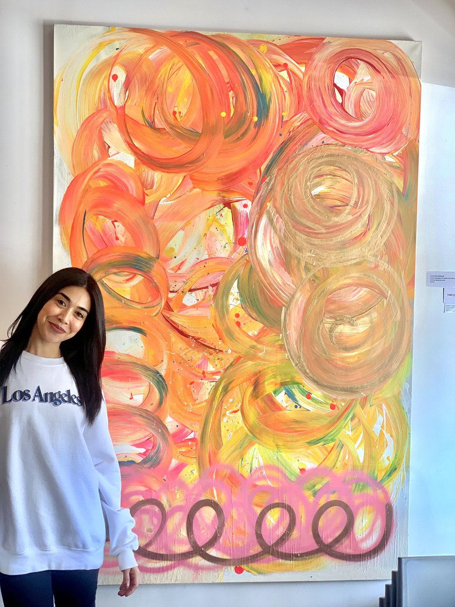 ALWAYS THINK BIG. 
You just might surprise yourself!🧡💡🧠 Check out my art website: VanessaGarciaIAM.com