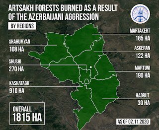 WorldTeamMD's tweet photo. Azerbaijan uses illegal chemical weapons to burn the forests of Artsakh, spreading hazardous emissions and environmental catastrophe. We must protect our planet &amp; save human lives by condemning #AzeriWarCrimes today! .@EnvDefenseFund .@SierraClub .@nature_org .@NRDC https://t.co/pUNoyyp4zV
