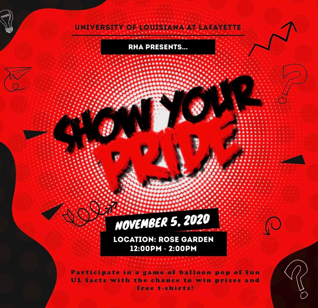 GEAUXXX CAJUNNNS 🤟🏽🤪!!
 TOMORROW!! Meet us in front Rose Garden at 12 to show us how much Cajun pride you have! Stop by for a chance to win a FREE TSHIRT!!