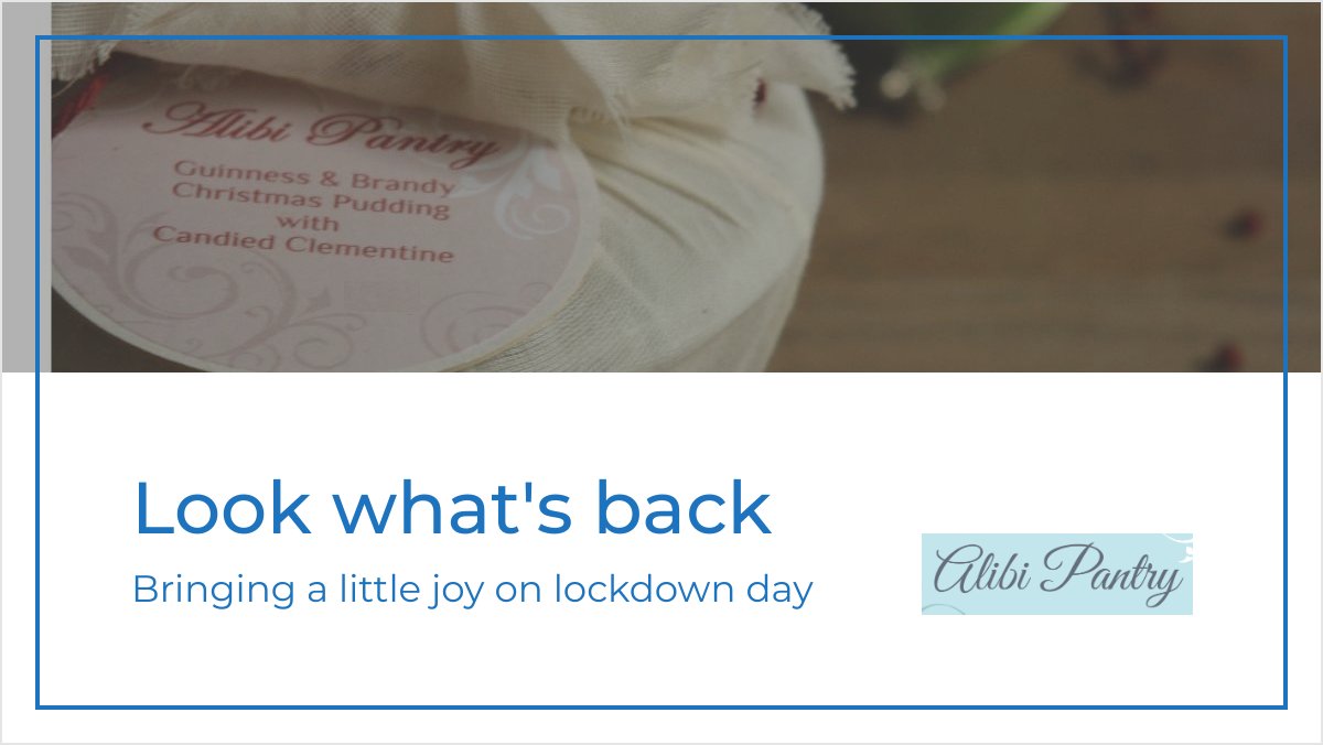 alibipantry's tweet photo. Bringing a little joy on lockdown day - https://t.co/xbzpqkrvBk https://t.co/2924TY9IHE