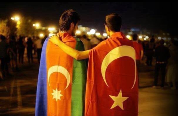 Q: Why Turkey suppors Azerbaijan?A: NATO member-state Turkey was the first nation to recognise Azerbaijan's independence in 1991. Former Azerbaijani President Heydar Aliyev once described the two as "one nation with two states".