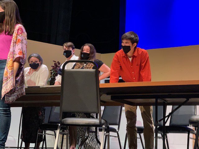 PegasusProdCo's tweet photo. Tech Rehearsals are underway for Pegasus’ forthcoming production of 12 Angry Jurors! Performances will run November 6, 7, 13, and 14 @ 7pm, 8 @ 2pm, and 12 @ 5pm #CBATwelve #TheCBAWay https://t.co/PIOC5YGilh