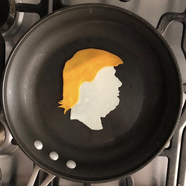 The_Eggshibit's tweet photo. Why make America great when it can be eggscellent! #Elections2020 #EggHeadOut https://t.co/RvWcLzSg3f