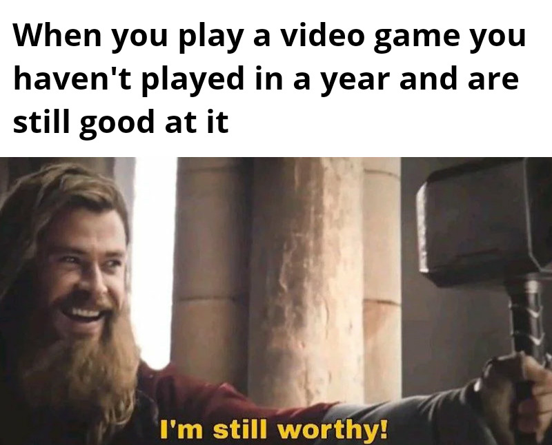 daredrops's tweet photo. Which game have you done this with?

#gamingmeme #meme https://t.co/Mdmzmf6wFa