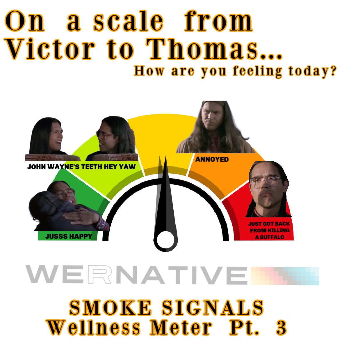 Emotions are high right now, which is ok BUT it’s important to acknowledge these feelings and emotions. So we bring you the Smoke Signals Wellness Meter Pt. 3. How are you feeling today? Reach out to a trusted adult or friend and talk about how you feel and what’s on your mind.