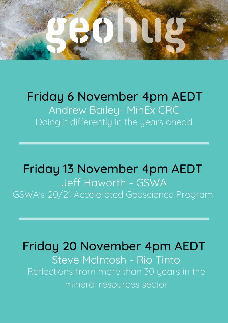 New Sessions just dropped! Thrilled to have these rockstars joining us.

Register now
geohug.rocks

#geology #geoscience #prospectors #coresafe