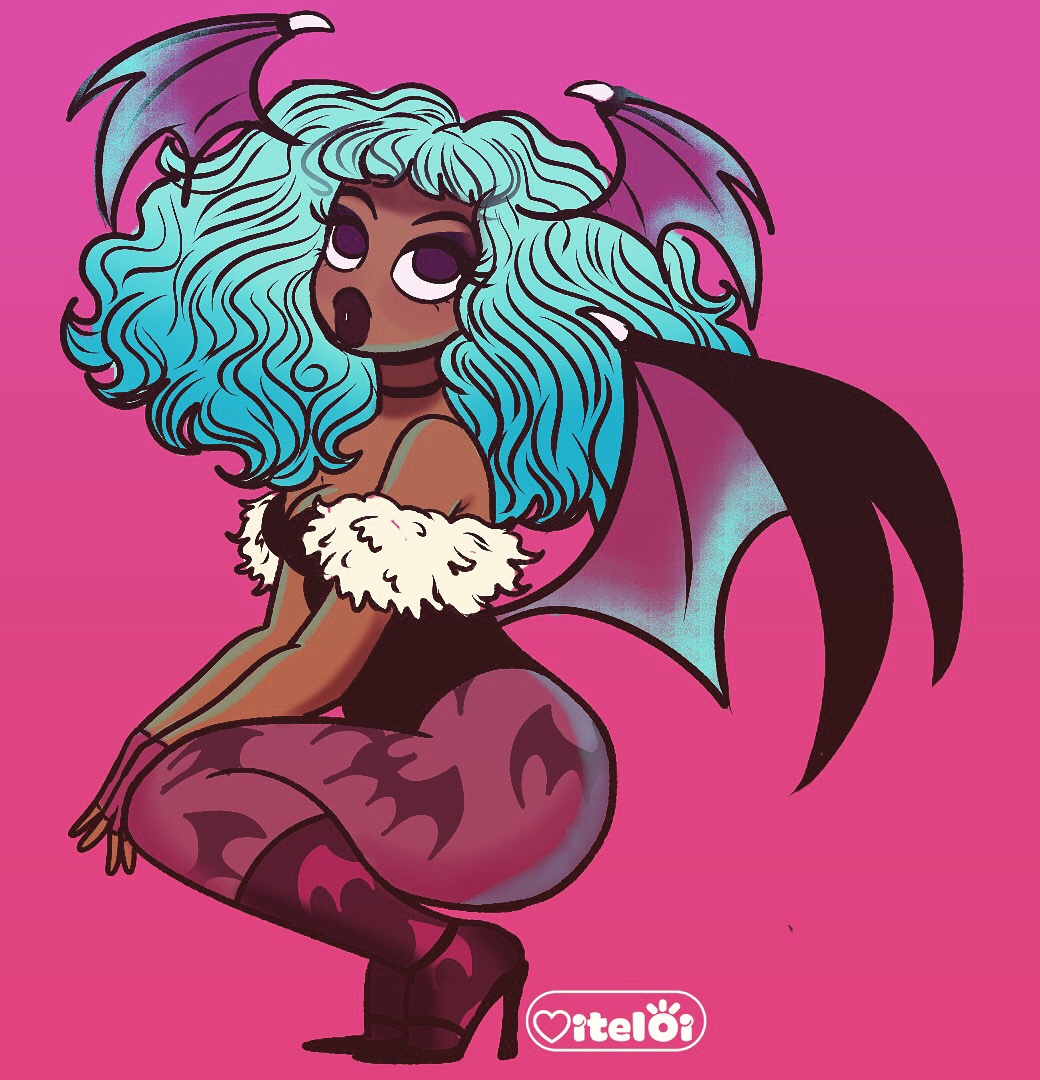 viteloii's tweet photo. Morrigan ⚔️🩸 https://t.co/zxjLsVFtl0