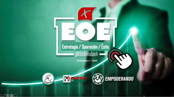 OnmpriNacional's tweet photo. ¡En el #ONMPRI seguimos #EmpoderANDO mujeres!

Bienvenidas a la capacitación “Estrategia, operación y éxito”, con la Mtra. @GiselaRubach. 

#JuntasPorMéxico https://t.co/AiDN3KcckS