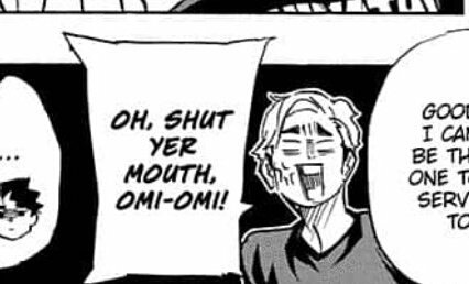 im pretty sure atsumu was the one who gave sakusa his nickname,,we all know that atsumu calls almost everyone (mostly his age or younger) by their first name, calling kageyama "tobio-kun", hinata "shoyo-kun"he would've called sakusa "kiyoomi-kun",,, but he calls him "omi-kun"