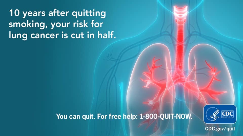 Tn Dept Of Health November Is Lung Cancer Awareness Month Did You Know Nearly 9 Out Of 10 Lung Cancers Are Caused By Smoking Take Control Of Your Health And