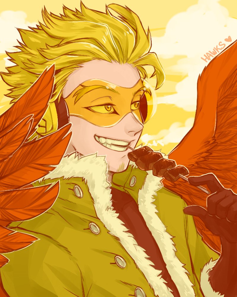 Enjins's tweet photo. #huevember Day 1 idk i guess i was late in posting this

hawks is my sweet honey https://t.co/xS5Thtg2AE