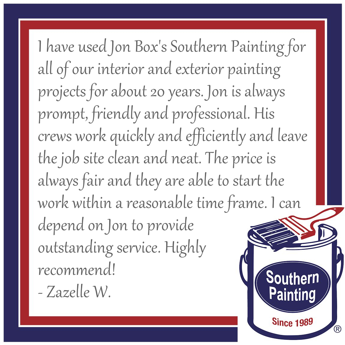 SoPat_Dallas's tweet photo. 🎉⭐️⭐️⭐️⭐️⭐️🎉
Excellent Service ✅
Competitive Pricing✅
Fantastic Results✅
Come experience the Southern Painting difference!
.
.
.
.
.
.
#LotsOfSatisfiedCustomers #Reviews #CustomerService #SouthernPainting #WeLoveHappyCustomers #ServiceIsKing https://t.co/TFC7c7idng
