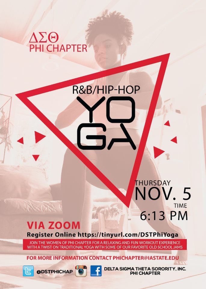 Join us tomorrow! tinyurl.com/DSTPhiYoga