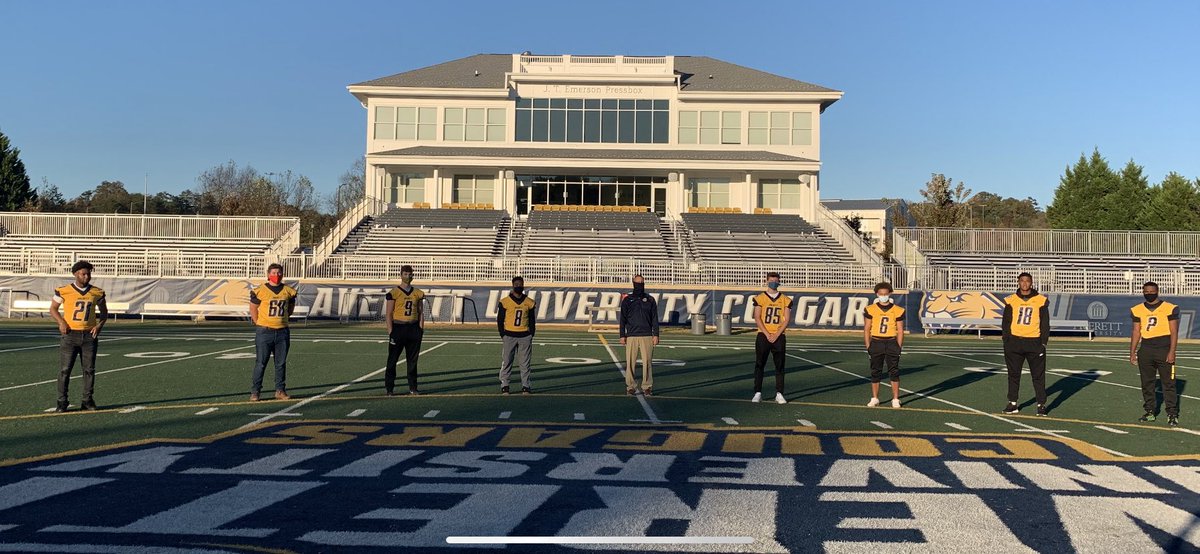 Thankyou to <a href="/coachphenry/">Coach-Patrick Henry</a> and @AUCoachClark  for the opportunity to come up to Averett today <a href="/AverettFootball/">Averett Football</a> #2GetherAs1