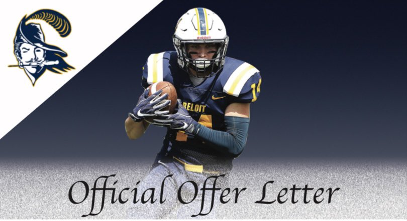 SeanII13's tweet photo. Proud to announce that I have received an offer from @BeloitBucsFB! Thank you @Coach_Soenksen and  @Beloit_College 💪🏾 
#GoBucsWIN 
@NewOutlawz @DohertyFootball @TrainWithHe https://t.co/PVPw9TArvG