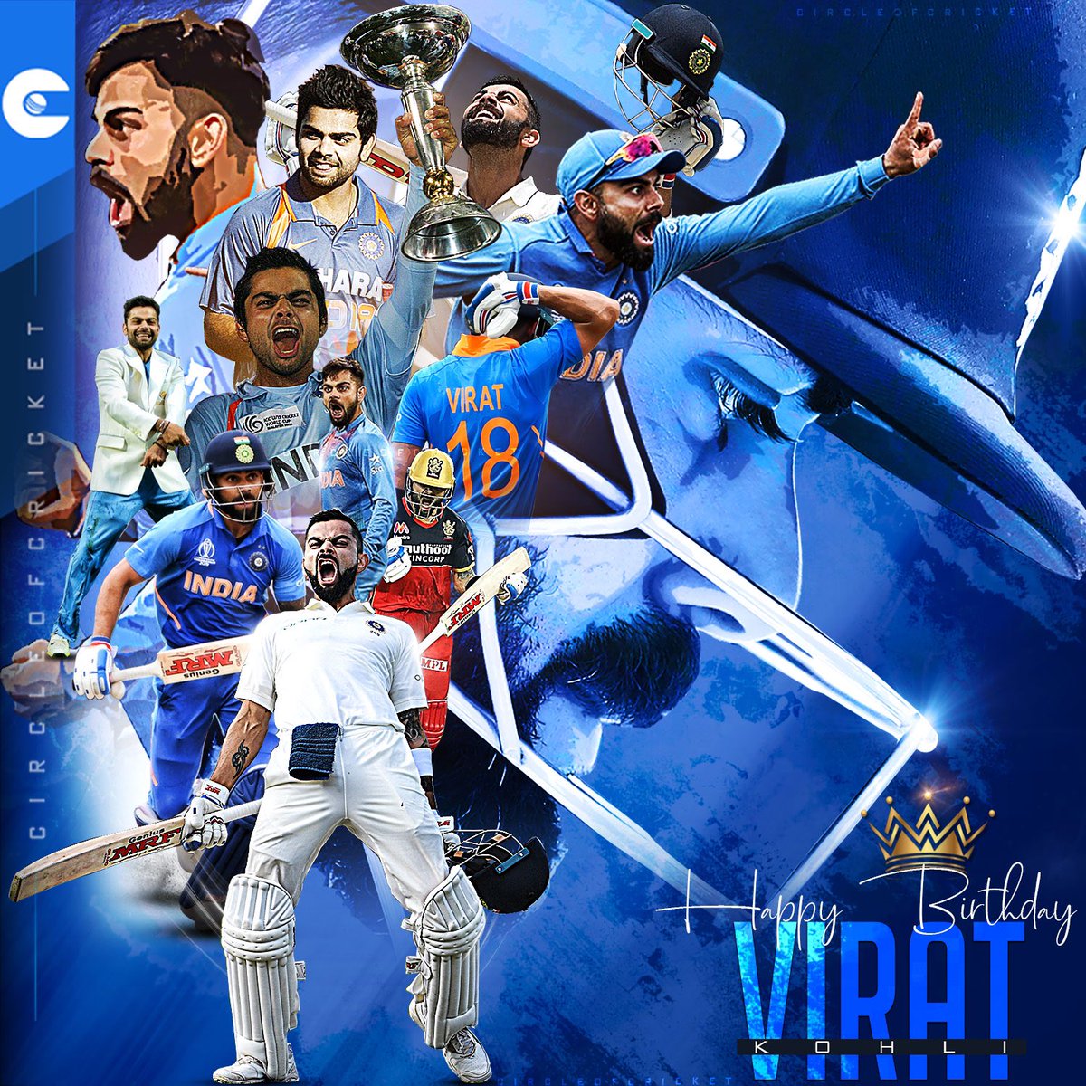 BishlPaudel's tweet photo. 21,902 international runs
70 international centuries
104 international half-century
Leading T-20 run scorer
50+ average in all three formats
Happy birthday to king of cricket king kohli
#GOAT๐
#Runmachine๐
#chase_master https://t.co/LyuLjyGzc1
