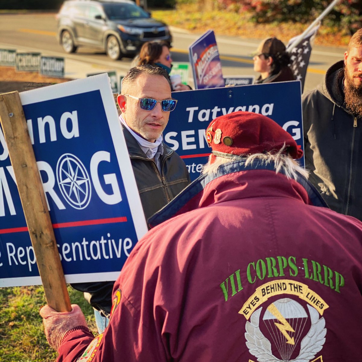 EdMazzuchelli's tweet photo. Yesterday was the 1st Election Day I’ve been a part of as a political candidate. It’s a day I’ll always remember. I met so many great people who are proud to be Americans, some who have served our country, &amp; ALL are as passionate about the political process &amp; the need for change. https://t.co/Lyxrys6iZQ