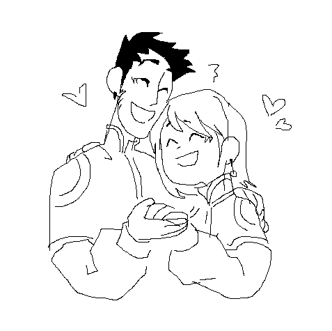 they finally quit "HxH" and tied the knot 