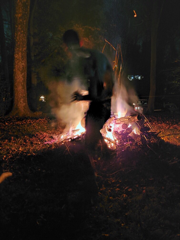 That_OGdude's tweet image. I was a demon for Halloween this year