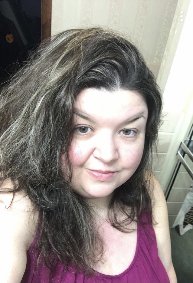 jmac81616's tweet photo. Might be an emotional wreck but my hair is on point tonight. https://t.co/IzAMDcewnA