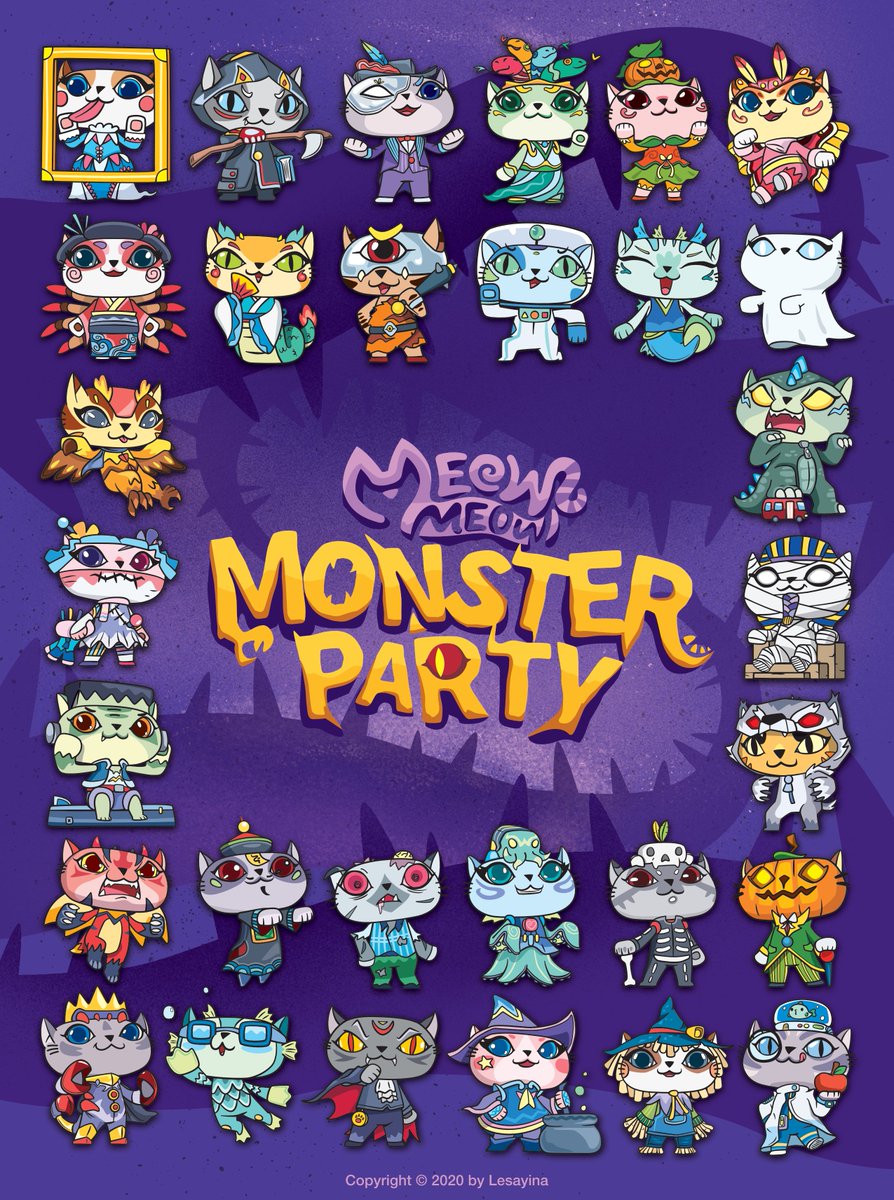 lesayina's tweet photo. Meow Meow Monster Party - coloring book.
can you help meow meow finish their costume?
Available on Amazon now
https://t.co/79fP7oNQow https://t.co/unYytvMnA3